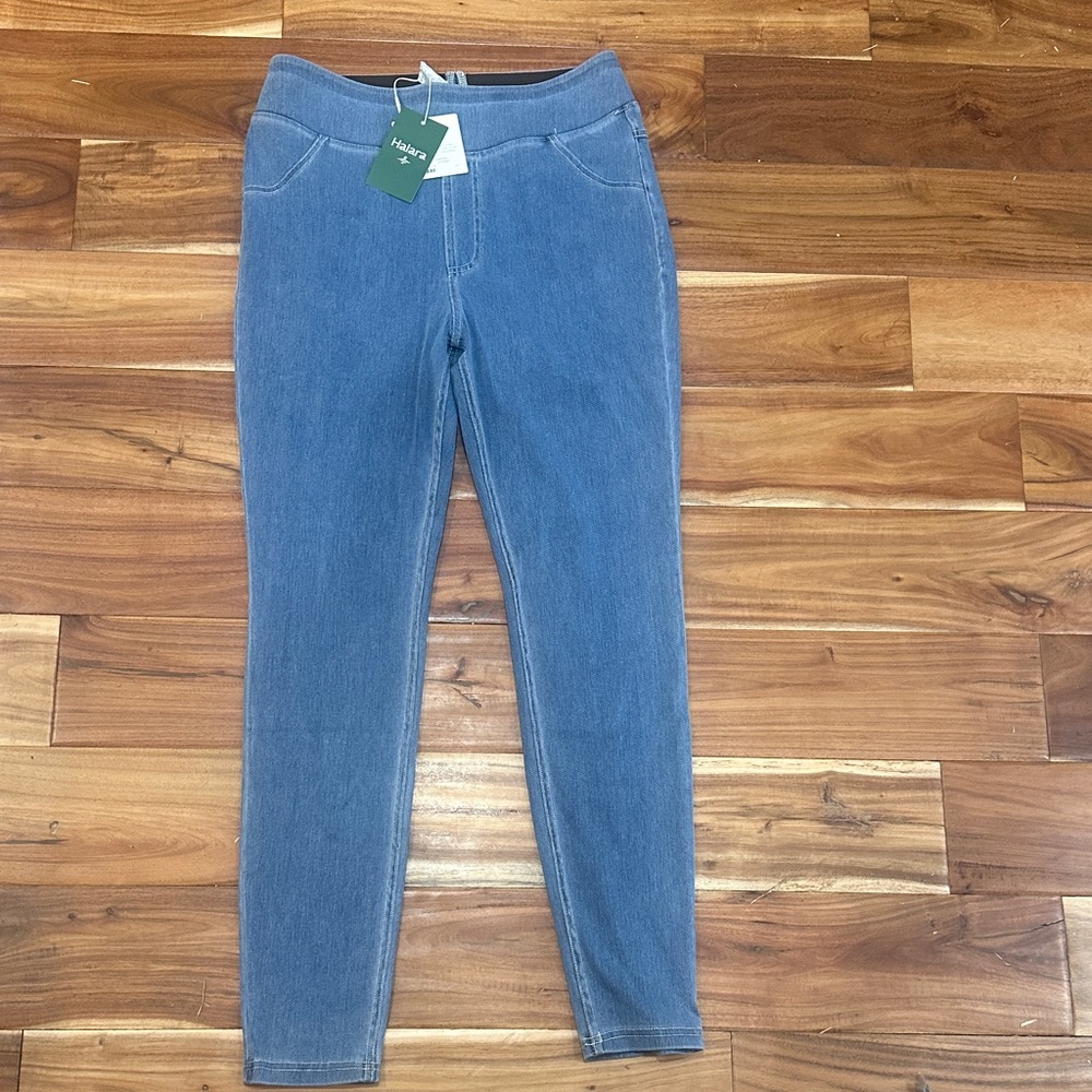 HALARA Women's Slate Blue Comfort Jeggings